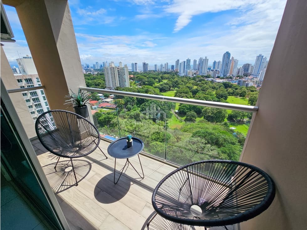 apartamento en venta en san francisco, ciudad de panamá — 2 recámaras