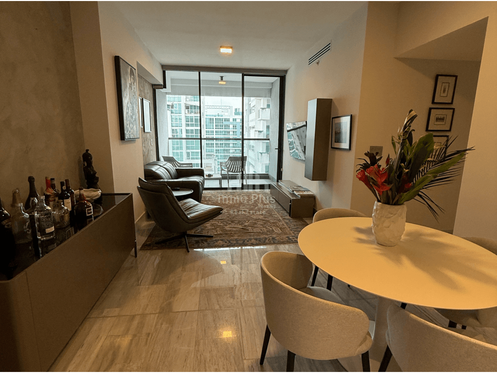 apartamento en venta en bella vista, ciudad de panamá — 2 recámaras