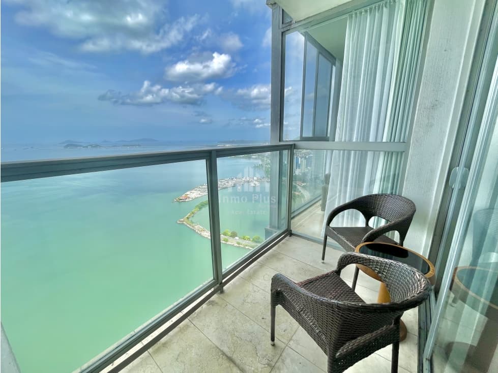 apartamento en venta en avenida balboa, ciudad de panamá — 1 recámaras