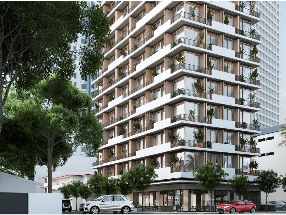 apartamento en venta en bella vista, ciudad de panamá — 1 recámaras