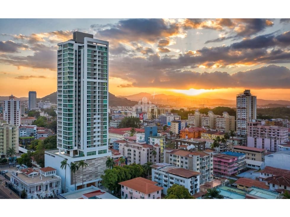 apartamento en venta en bella vista, ciudad de panamá — 2 recámaras