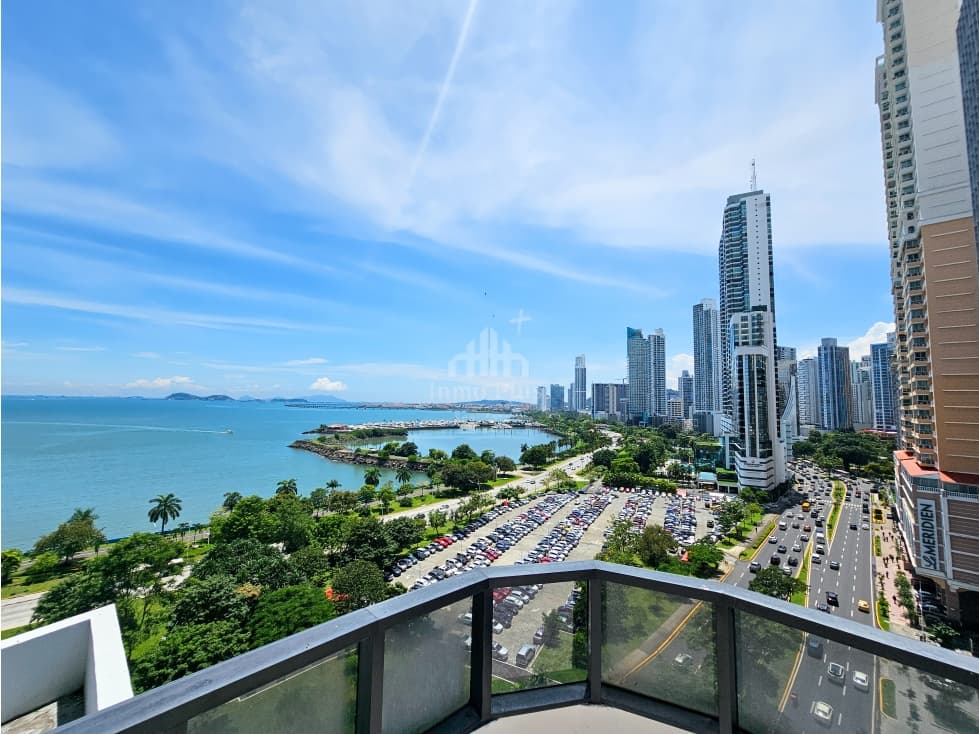 apartamento en venta en avenida balboa, ciudad de panamá — 3 recámaras